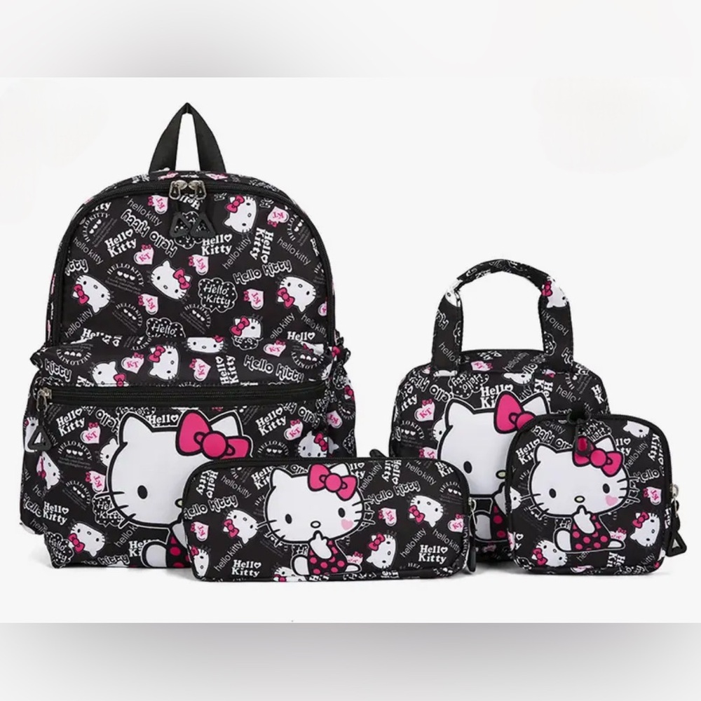 Hello Kitty Black and Pink Bag Collection
